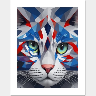 Patriotic Purrfection Posters and Art